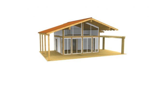 Maison-bois-en-kit |Maison en bois Sud